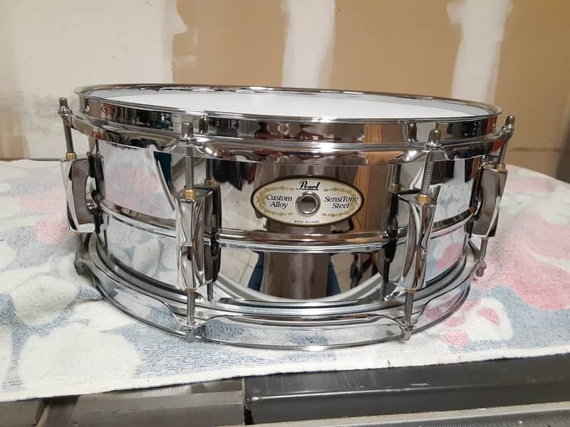 Pearl Sensitone Steel 14x5.5 Snare Tarola