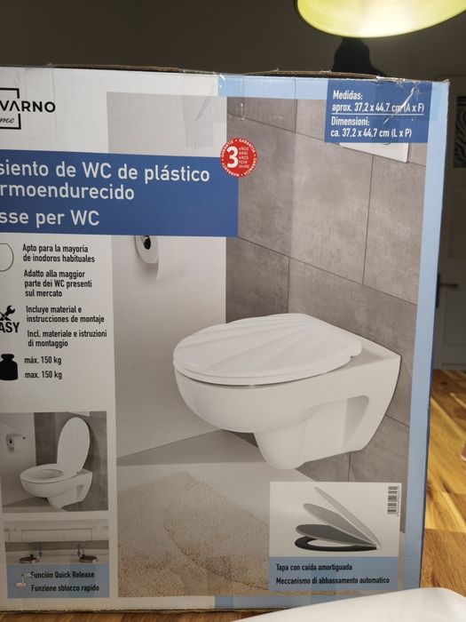 Tampo sanitário novo