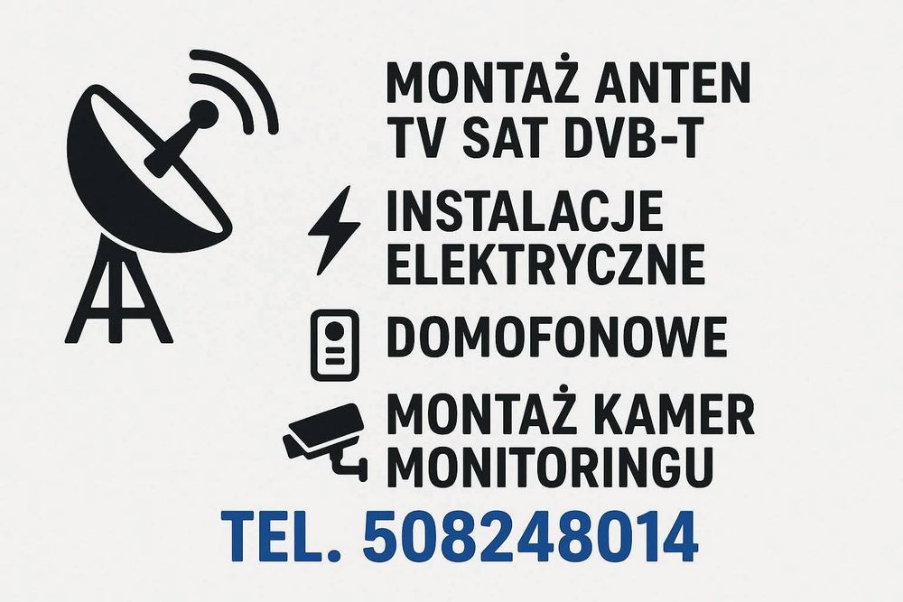 Ustawienie anteny tv  montaz anten tv sat DVB-T