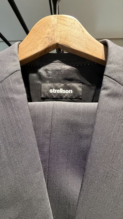 Fato de homem blaser e calça cinza