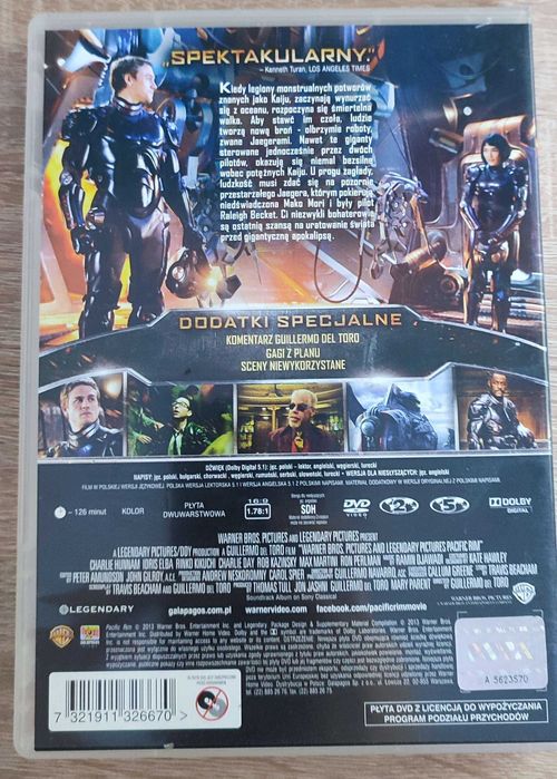 Pacific Rim + Pacific Rim Rebelia DVD