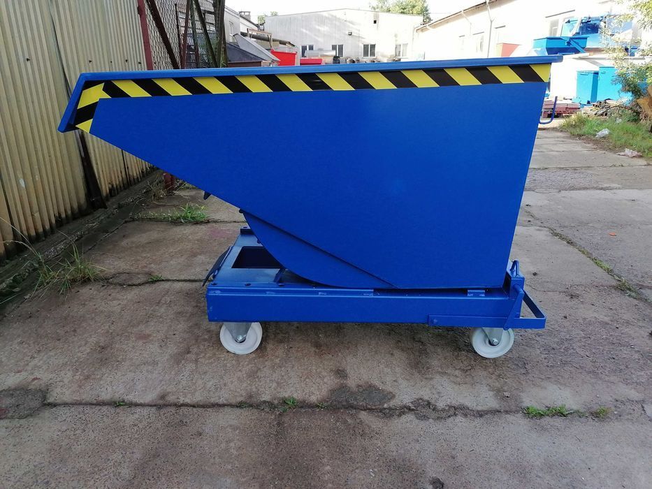 Kontener TK 300L- Odpady produkcyjne -Podwójny system wyładowczy