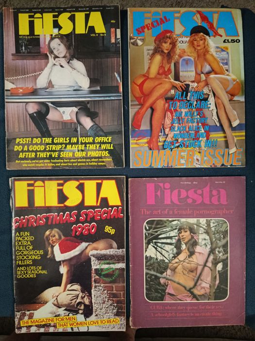 FIESTA, lote de Revistas Eróticas