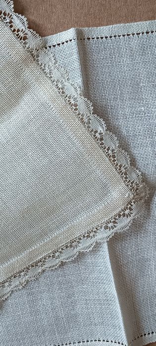 Serwetki lniane beżowe