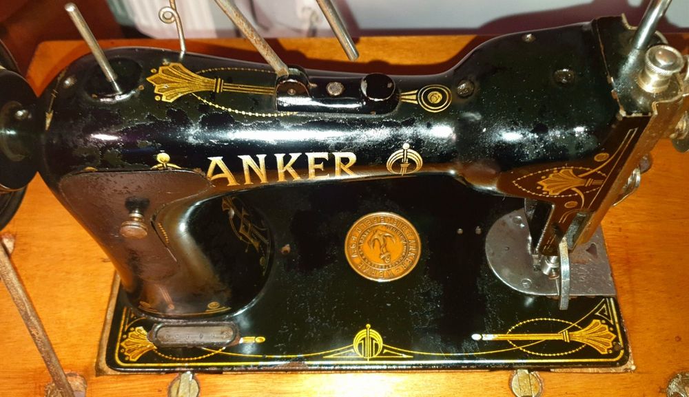 Sliczna,  zabytkowa maszyna do szycia ANKER  , CUDO , RZADKOSC  !