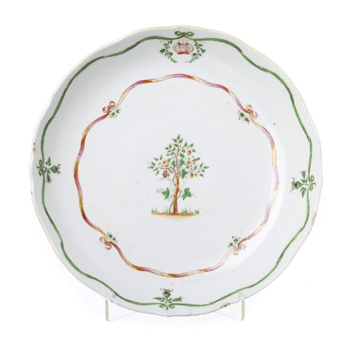 Porcelana oriental - Covilhete recortado - Companhia das Índias