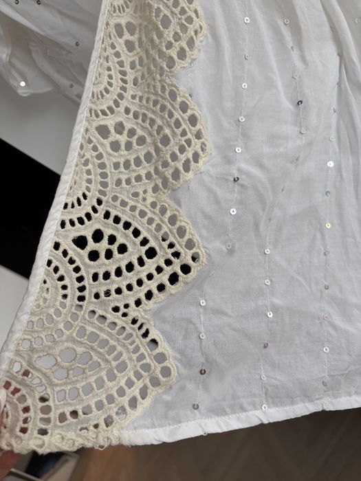 Narzutka plażowa Calzedonia biała