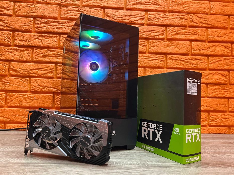 Ігровий ПК/Ryzen 5 3600/32GB/512 M2/600W/RTX 2060 Super 8Gb/ НОВИЙ ПК