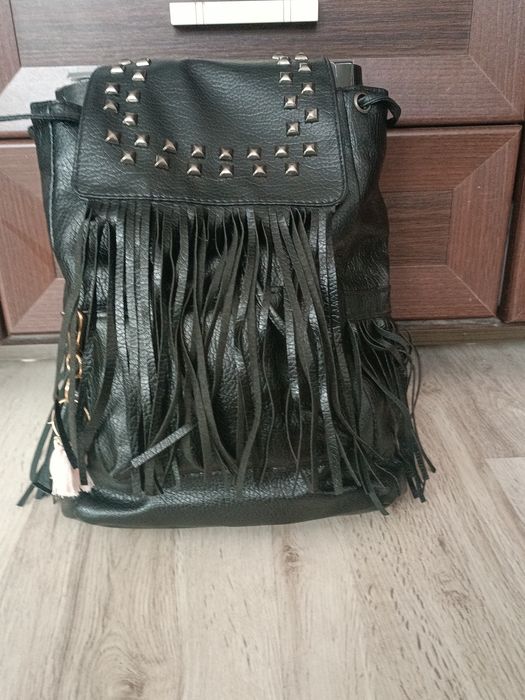 Sprzedam skórzany plecak