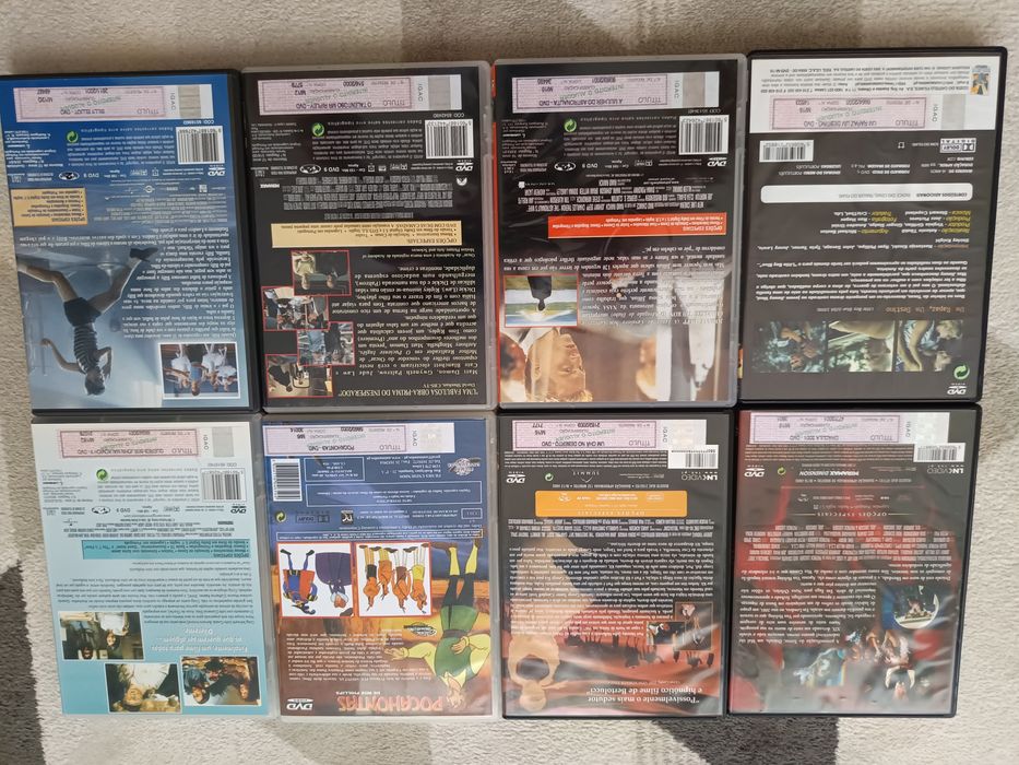 DVD coleção para despachar