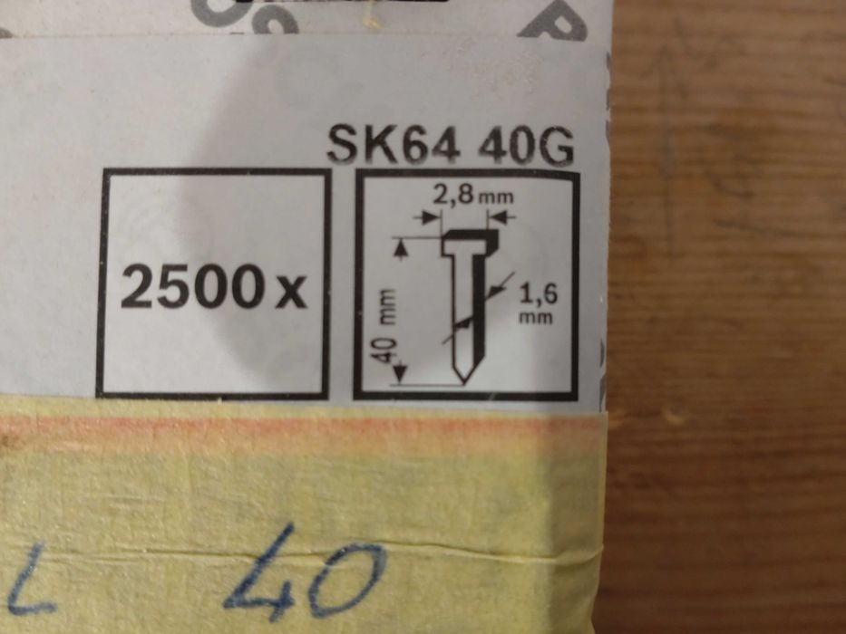 Pregos para pregador a ar