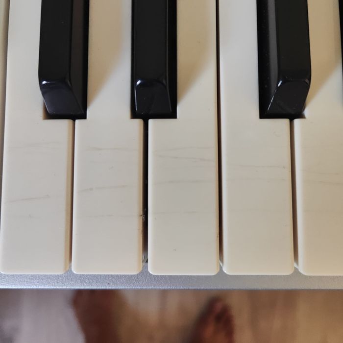 Piano para iniciação cinzento da Stol 61 teclas