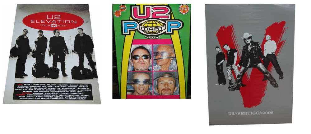 U2 Shop Vários Artigos de U2 Também Vendo Separado