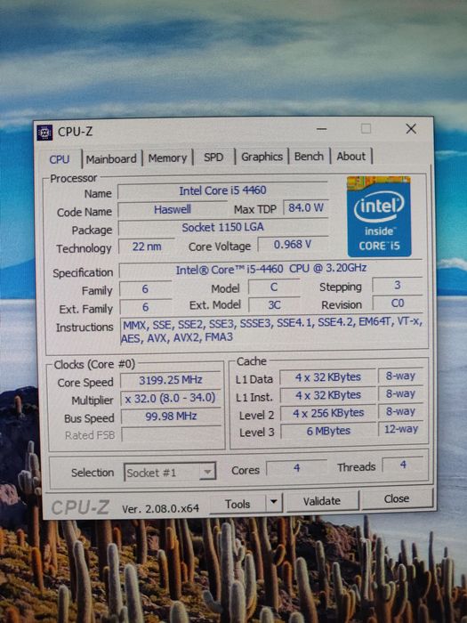 Комплект Intel Core i5-4460 + MSI B85-G43 + 16GB DDR3