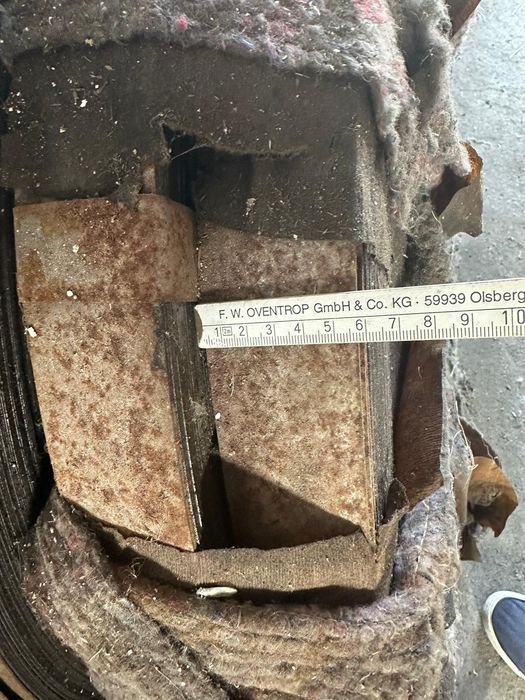Rolki blachy stalowej czarnej 1,5 mm – 1 sztuka, razem ~1200 kg
