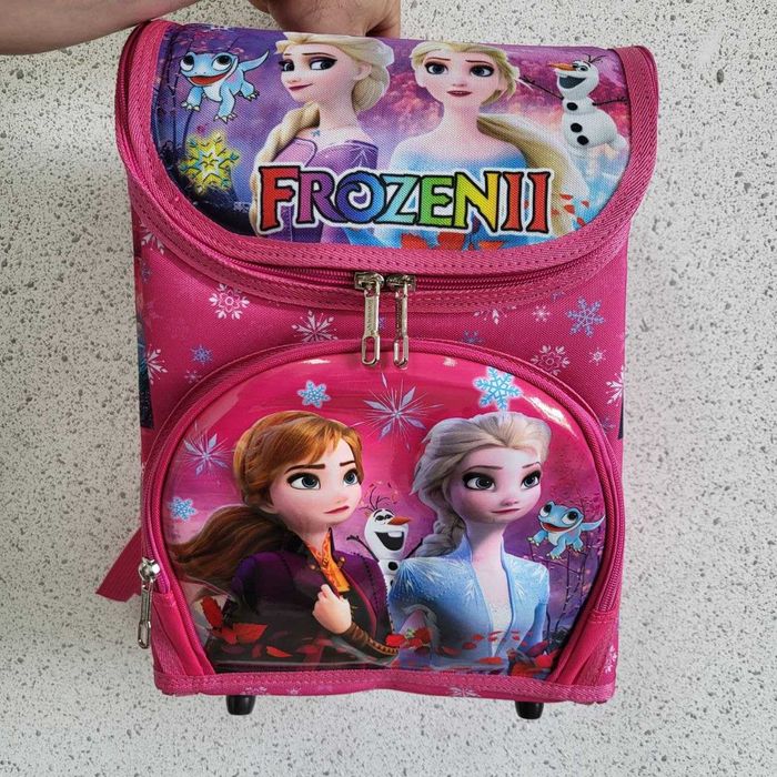 Портфель шкільний ортопедичний 1 клас каркасний 3D принт Frozen