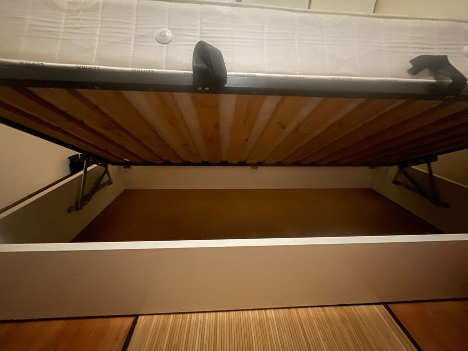 Cama + colchão individual a super preço