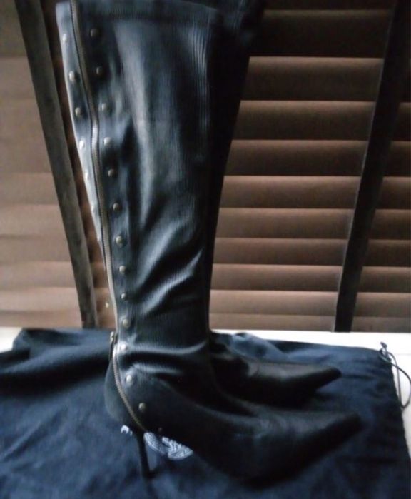 Сапоги-чулки " VERSACE " ,Оригинал .