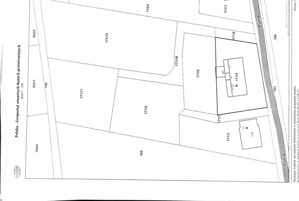 Działka budowlana 1400 m² z MPZP i pełnymi mediami Pobiedna