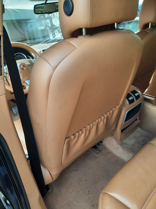 fotele przód tył skóra komplet Porsche Cayenne Lift