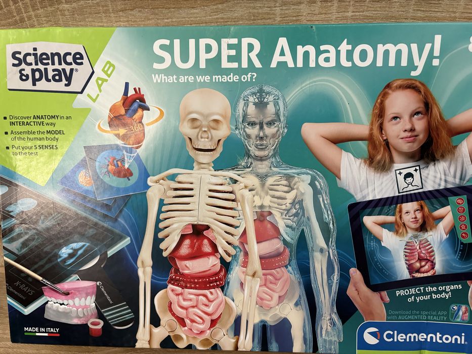 zestaw edukacyjny "SUPER Anatomy!" z serii Science & Play LAB
