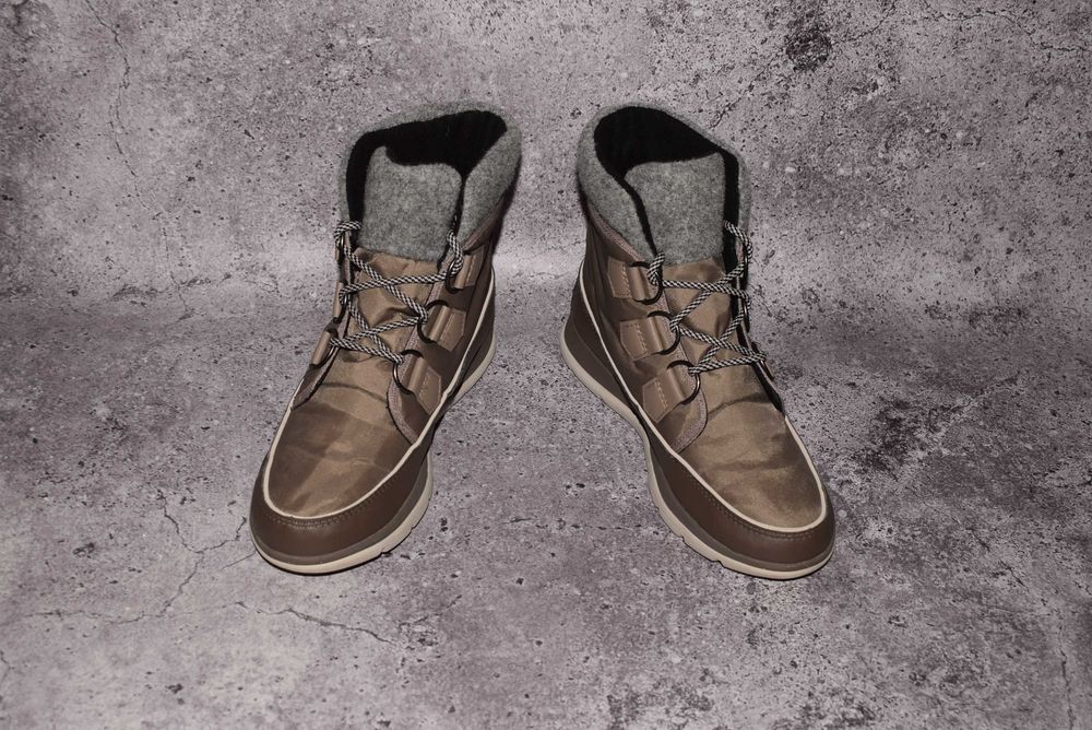 Sorel Waterproof Explorer Carnival (Женские Зимние Ботинки На Меху )