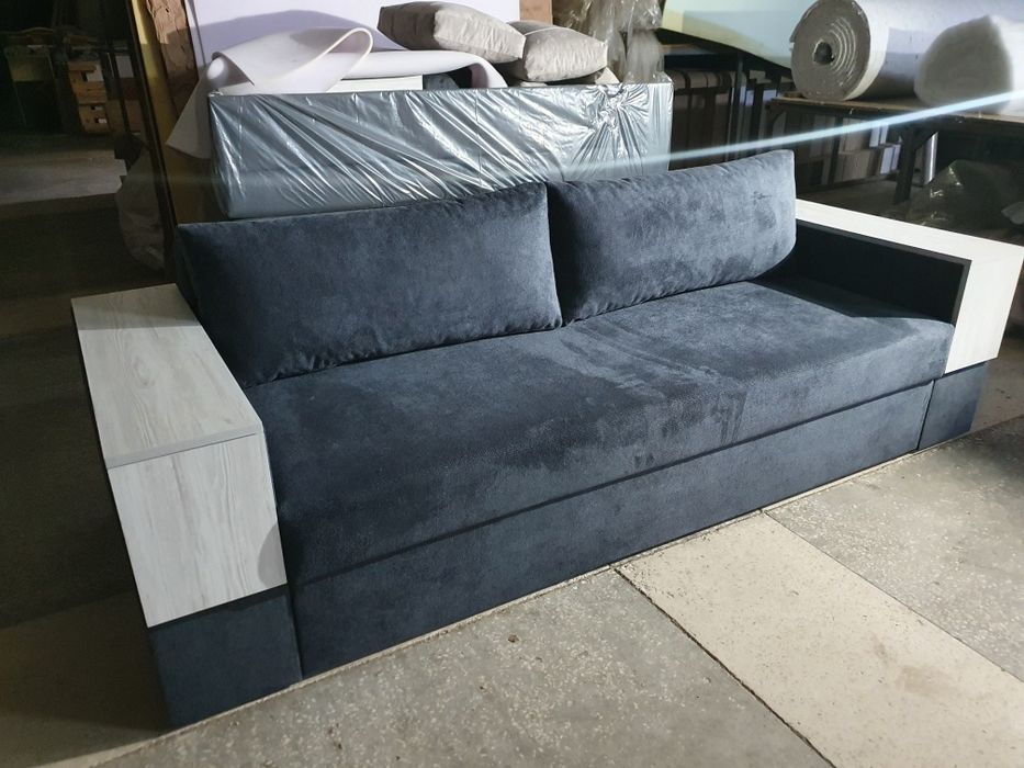 Дивани єврокнижка відкривні боковини,  дерев'яні ламелі,  вибір тканин