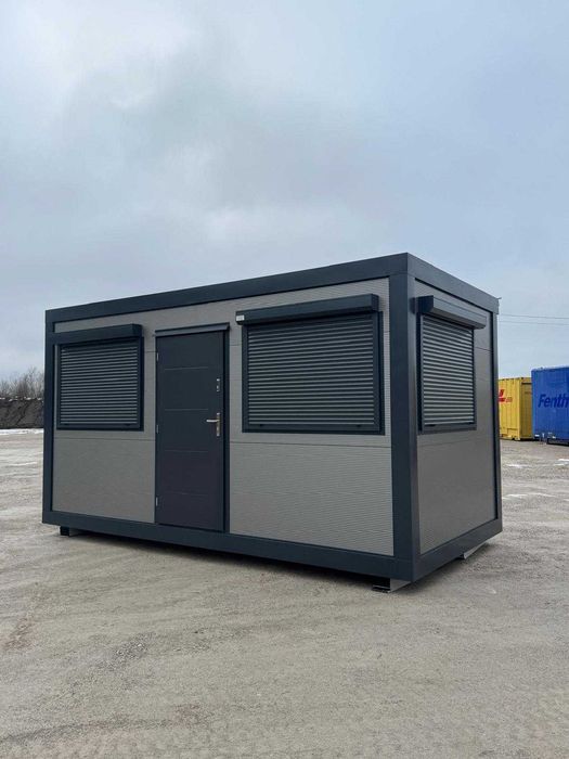 Kontener mobilny 3x2 Pawilon z płyty PIR 120mm Pawilon biurowy Kontener handlowy Domek ogrodowy PRODUCENT