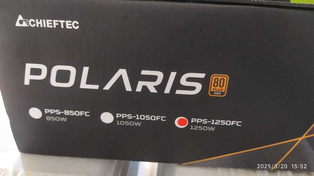 Блок живлення Chieftec PPS-1250FC 1250W