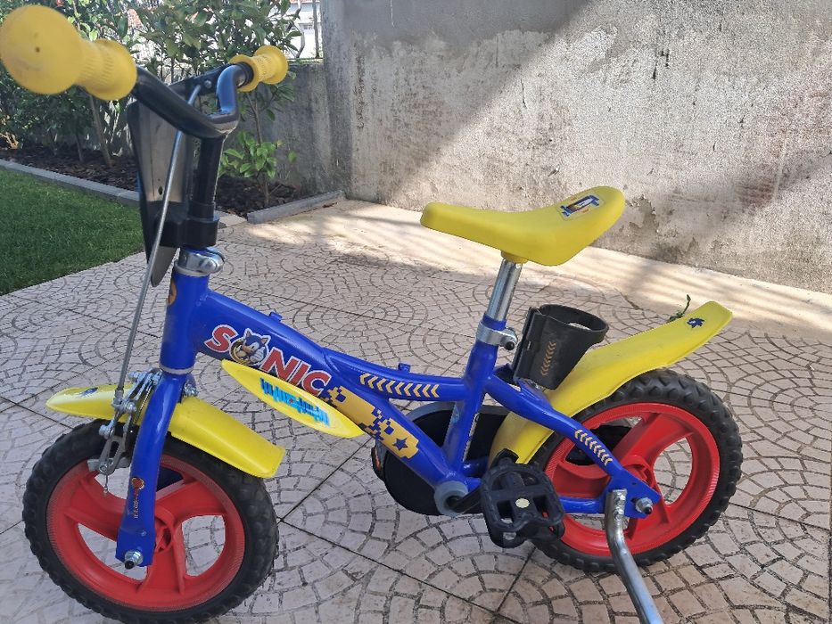 Bicicleta menino Sonic
