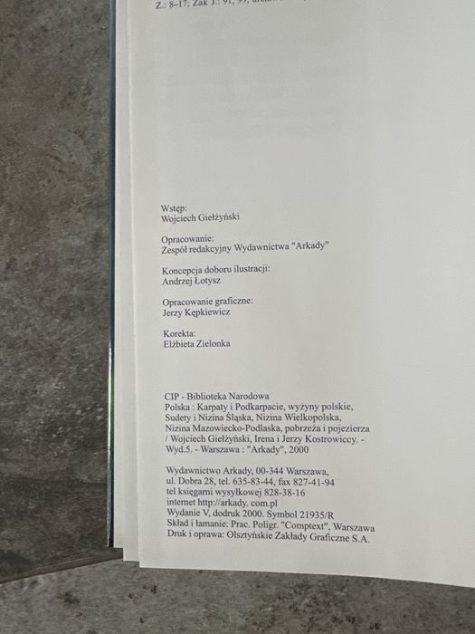 Ksiażka Polska album arkady Kostrowiccy