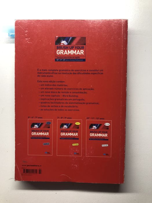 Livro de treino de inglês