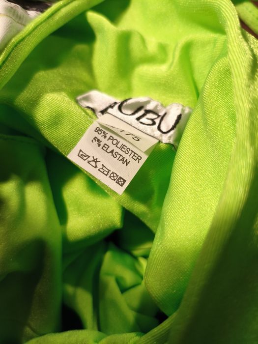 Kostium strój kąpielowy jednoczęściowy Vubu neonowy fluo S