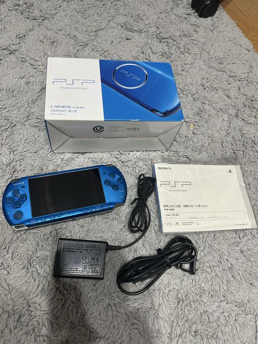 psp 3000 vibrant blue