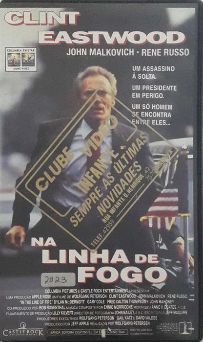94° Pack de 8 filmes VHS