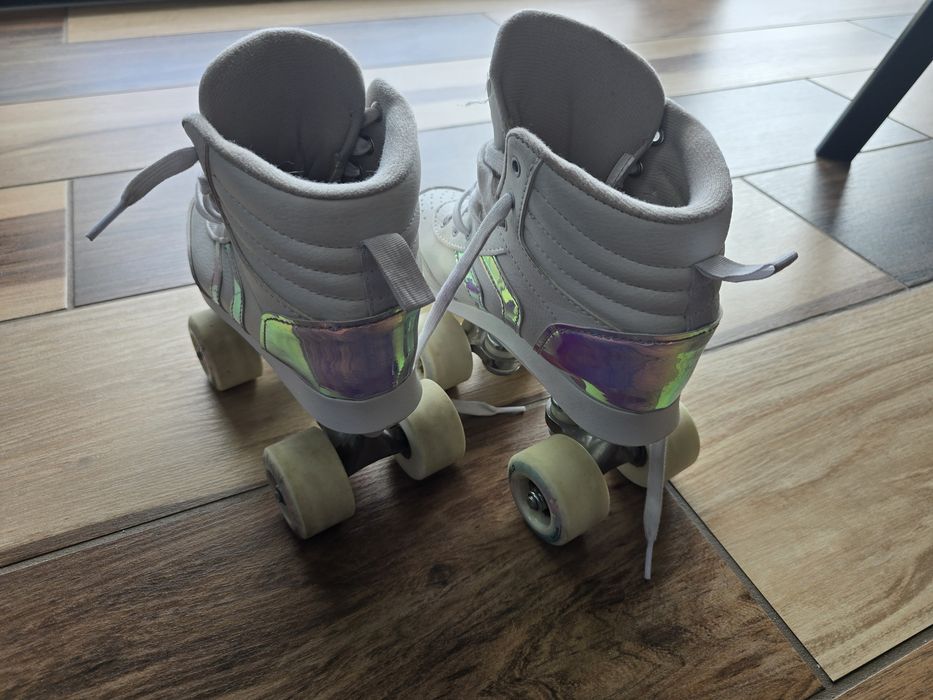 Wrotki 2letnie Oxelo dla dziewczynki 33-34 22cm