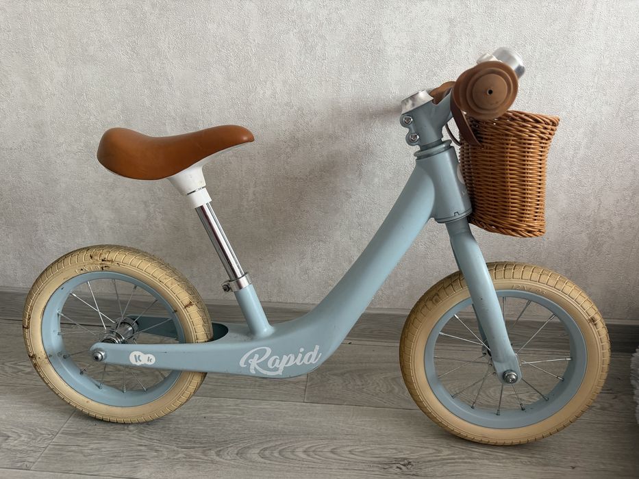 Біговіл Ретро Kinderkraft Rapid 2 blue breeze