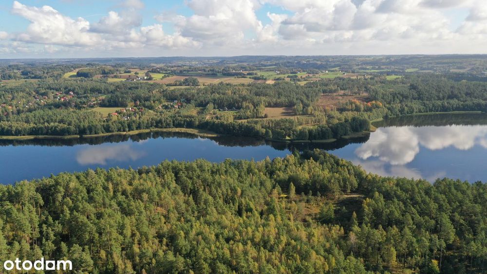 Półwysep, ponad 200m linii brzegowej jezioro Gowidlińskie 17 154 m² - Widok 2