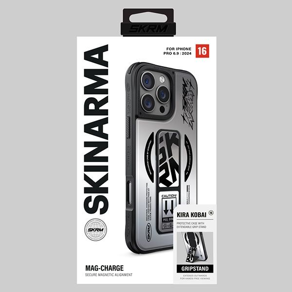 Skinarma etui Kira Kobai iPhone 16 Pro   6.3" Magnetic Charging Grip