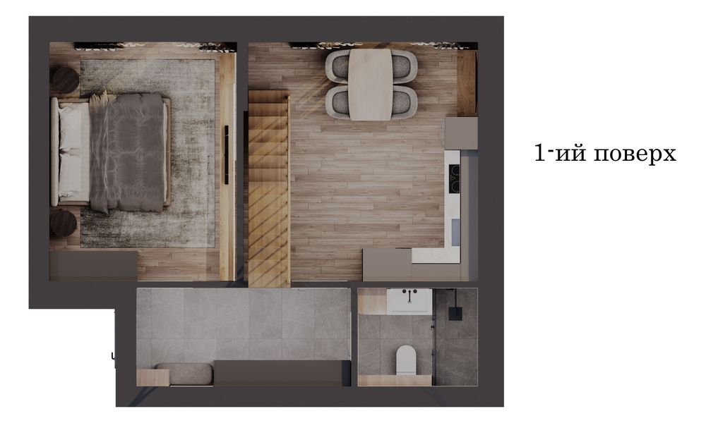 Продам квартиру з мансардою (90 м2) по 700$/м2