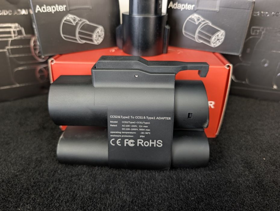 Адаптер швидкої зарядки CCS2 to Teslaccs1
