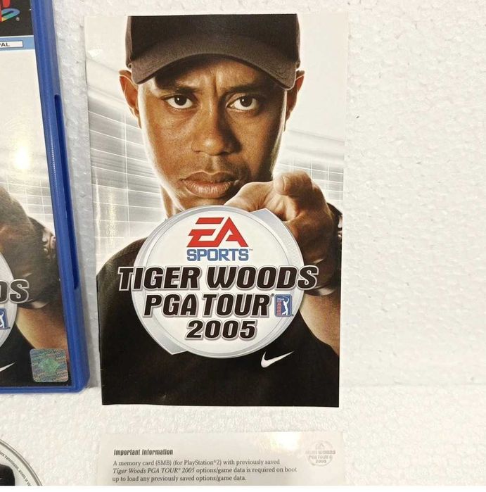 Tiger Woods PGA Tour 2005 Sony PlayStation 2 PS2 UK PAL CIB
