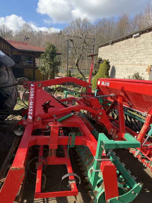 Agregat Uprawowo Siewny Agromasz 3m siewnik