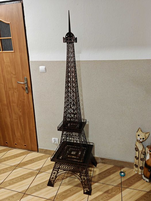 Wieża Eiffla 2m. Ozdoba do ogrodu, domu, na taras