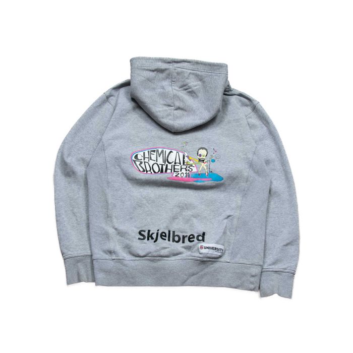 chemical brothers hoodie zip bluza rozpinana z kapturem L męska