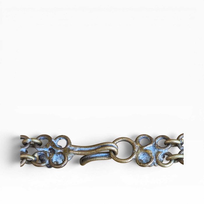 Colar Antigo Vintage Metal Envelhecido — Estilo Boho / Étnico