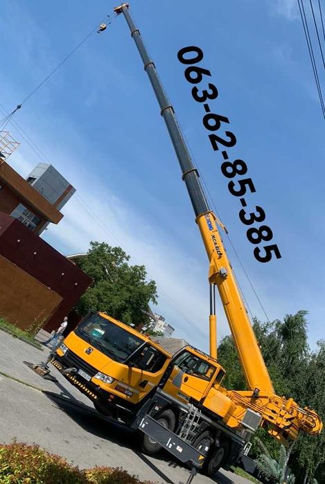 Аренда автокрана 50 тонн стрела 60 метров