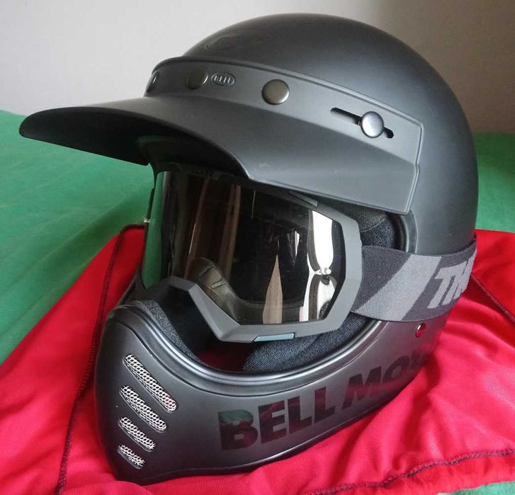 Kask motocyklowy BELL MOTO III retro/vintage