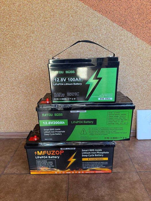 Акумулятор lifepo4. Літій залізо фосфатний акумулятор 12v 50Ah 100Ah 200Ah 300Ah 400Ah.‼️ Літій-залізо-фосфатний акумулятор. Акб lifepo4 12v 24v 48v