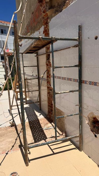 Andaime para obras